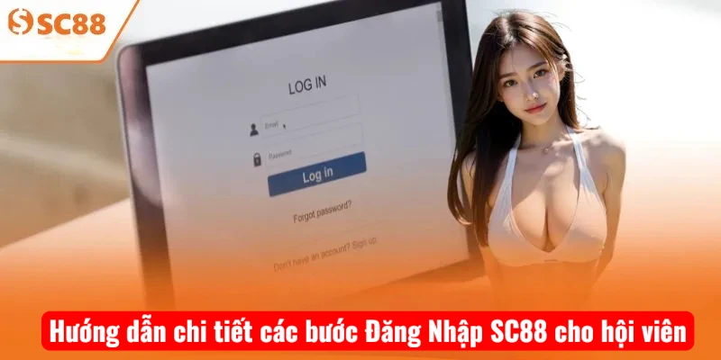 Hướng dẫn chi tiết các bước Đăng Nhập SC88 cho hội viên